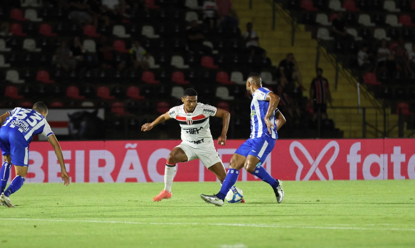 De virada, Avaí vence Botafogo-SP pela Série B (Foto: João Victor Menezes de Souza/Agência Botafogo)