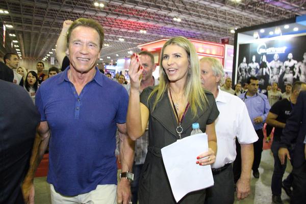 Arnold e Ana (Foto: Savaget)