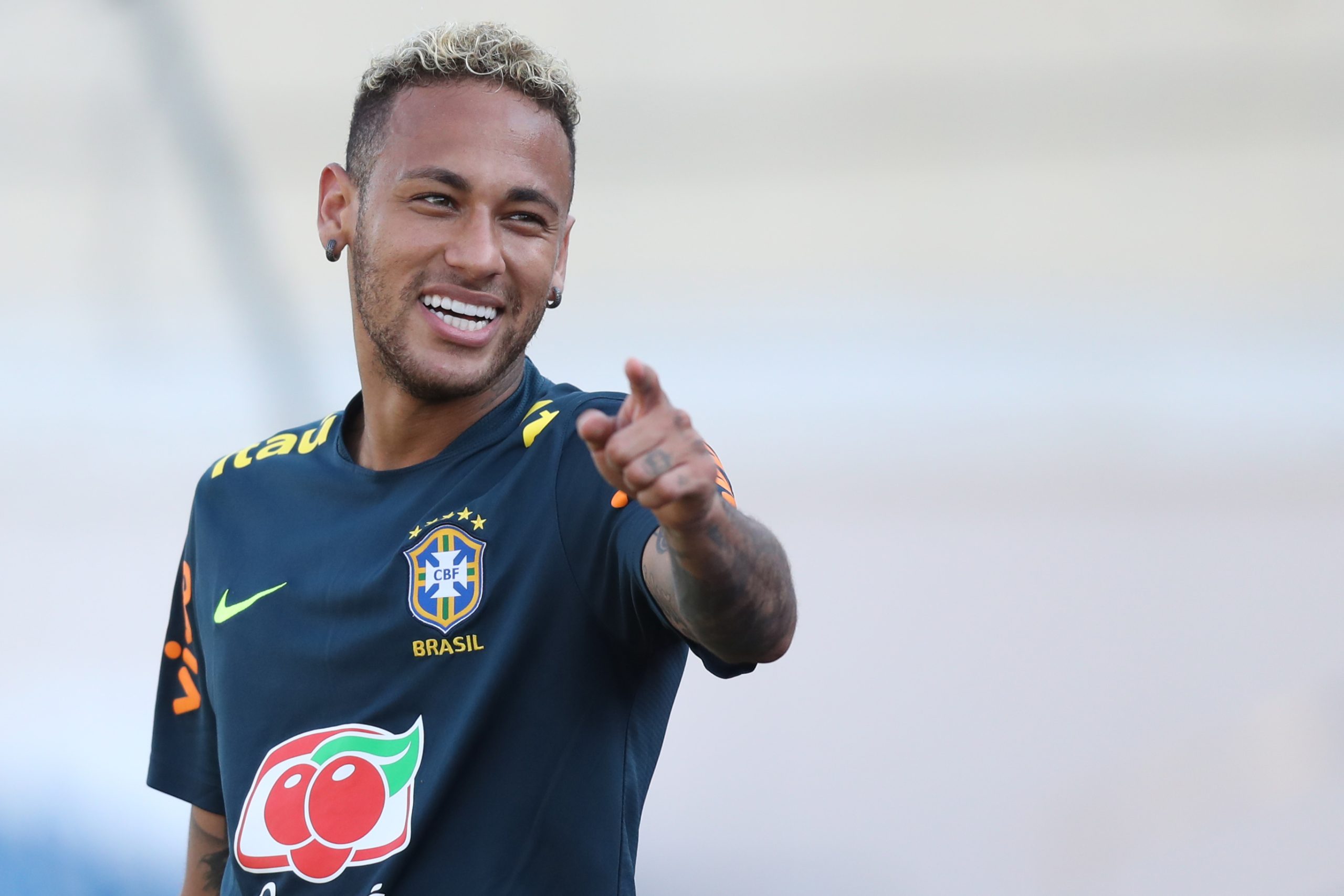 Neymar, jogador do Al-Hilal e da Seleção Brasileira. (Foto: Lucas Figueiredo/CBF)