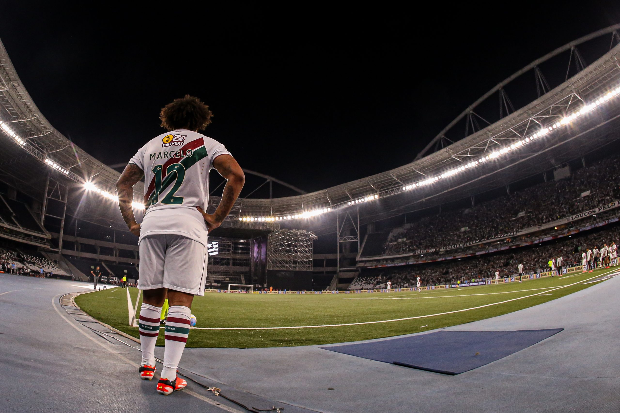 Marcelo no Fluminense x Botafogo 11/06/2024. - Foto: Marcelo Gonçalves/Fluminense F.C