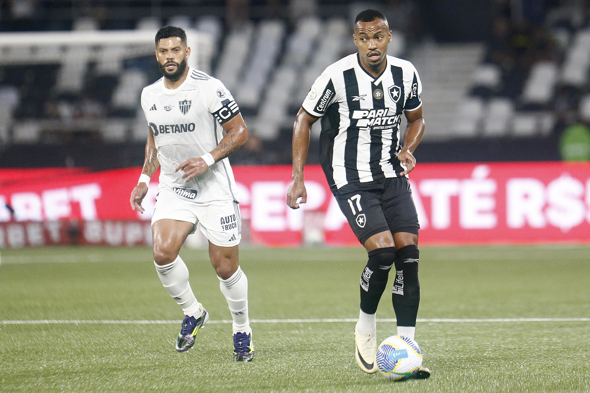 Botafogo x Atçético Mineiro. (Foto: Vitor Silva/Botafogo)