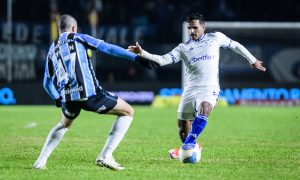 Cruzeiro e Grêmio se enfrentam. (Foto: Gustavo Aleixo/Cruzeiro)