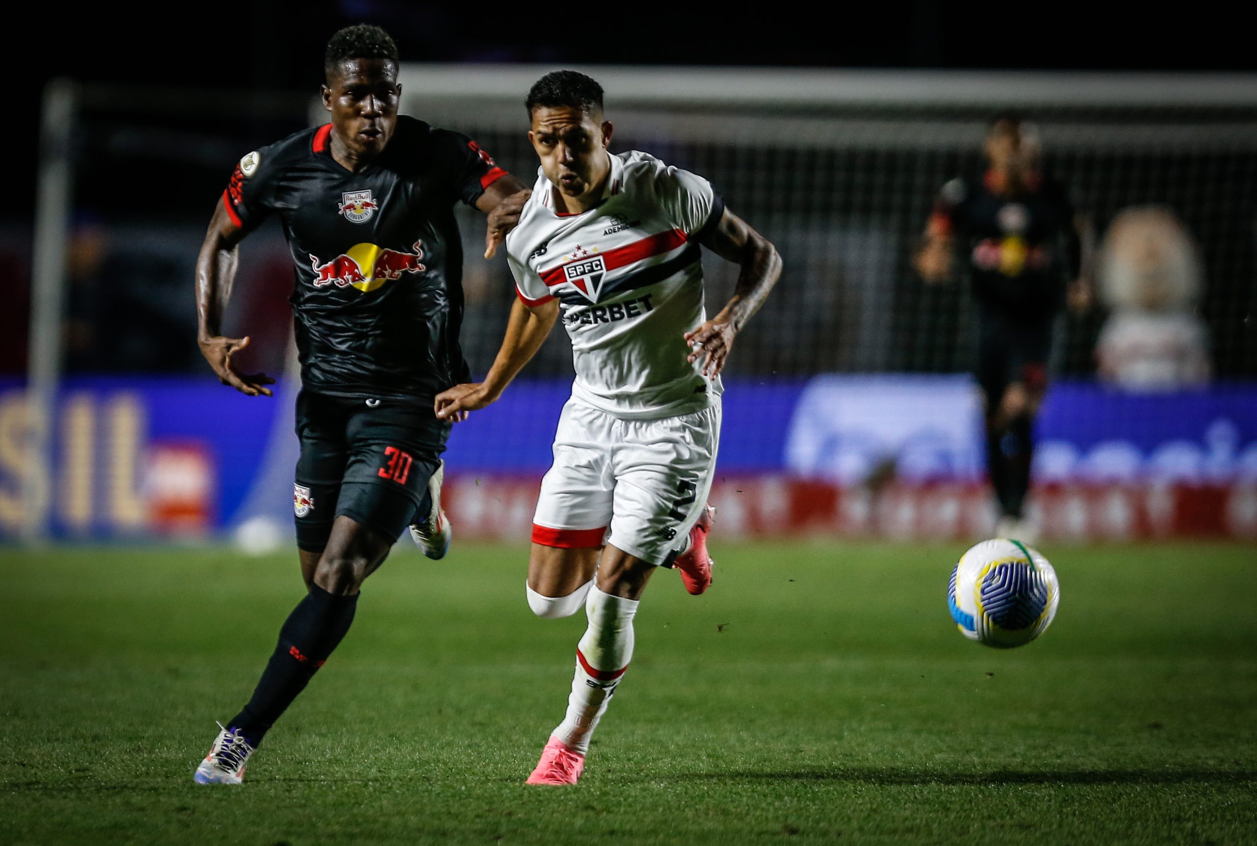 Henry Mosquera, jogador do Red Bull Bragantino. (Foto: Ari Ferreira/Red Bull Bragantino)