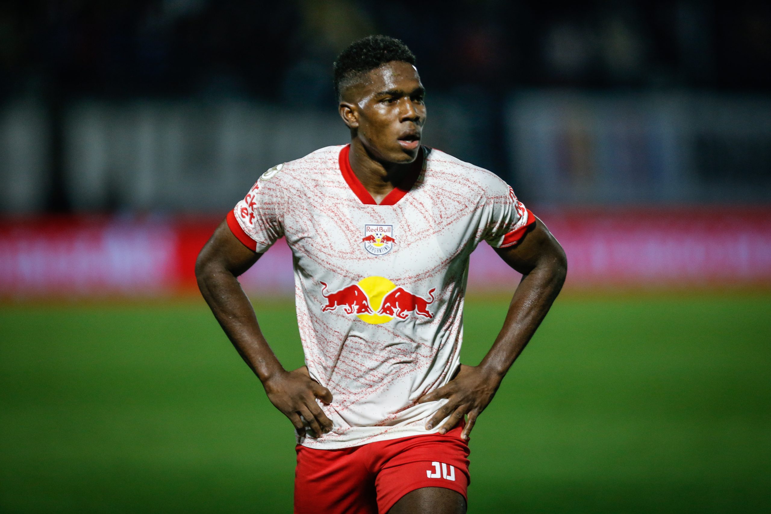 Henry Mosquera, jogador do Red Bull Bragantino. (Foto: Ari Ferreira/Red Bull Bragantino)