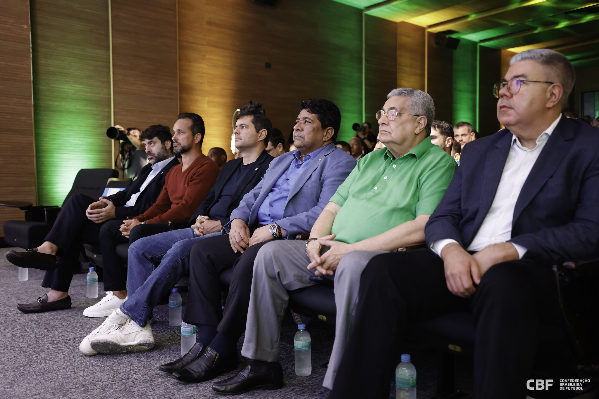 Dirigentes da CBF. (Foto: Rafael Ribeiro/CBF)