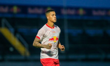 Marcos Paulo, jogador do time sub-23 do Red Bull Bragantino. (Foto: Fernando Roberto/Red Bull Bragantino)