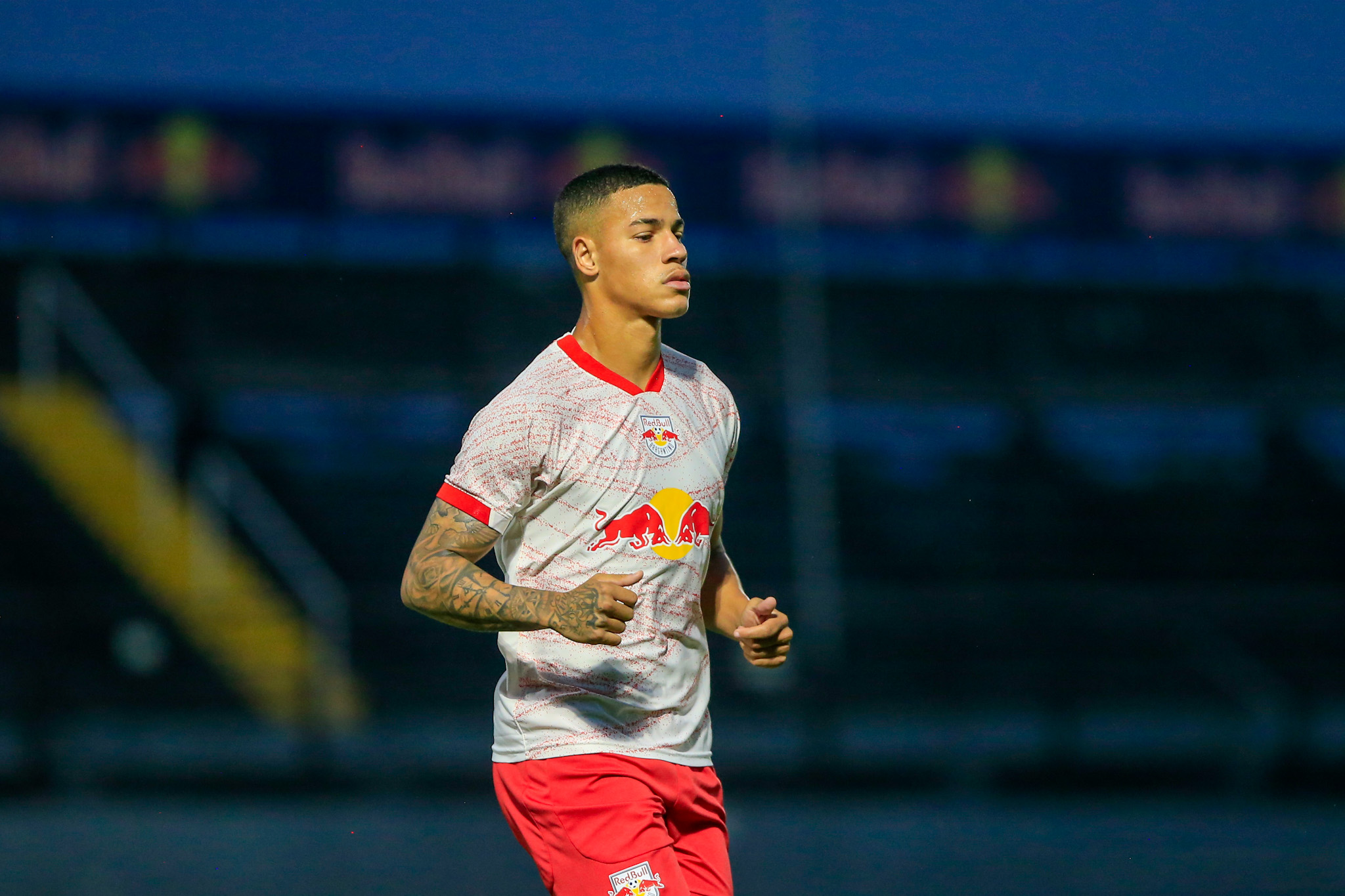 Marcos Paulo, jogador do time sub-23 do Red Bull Bragantino. (Foto: Fernando Roberto/Red Bull Bragantino)