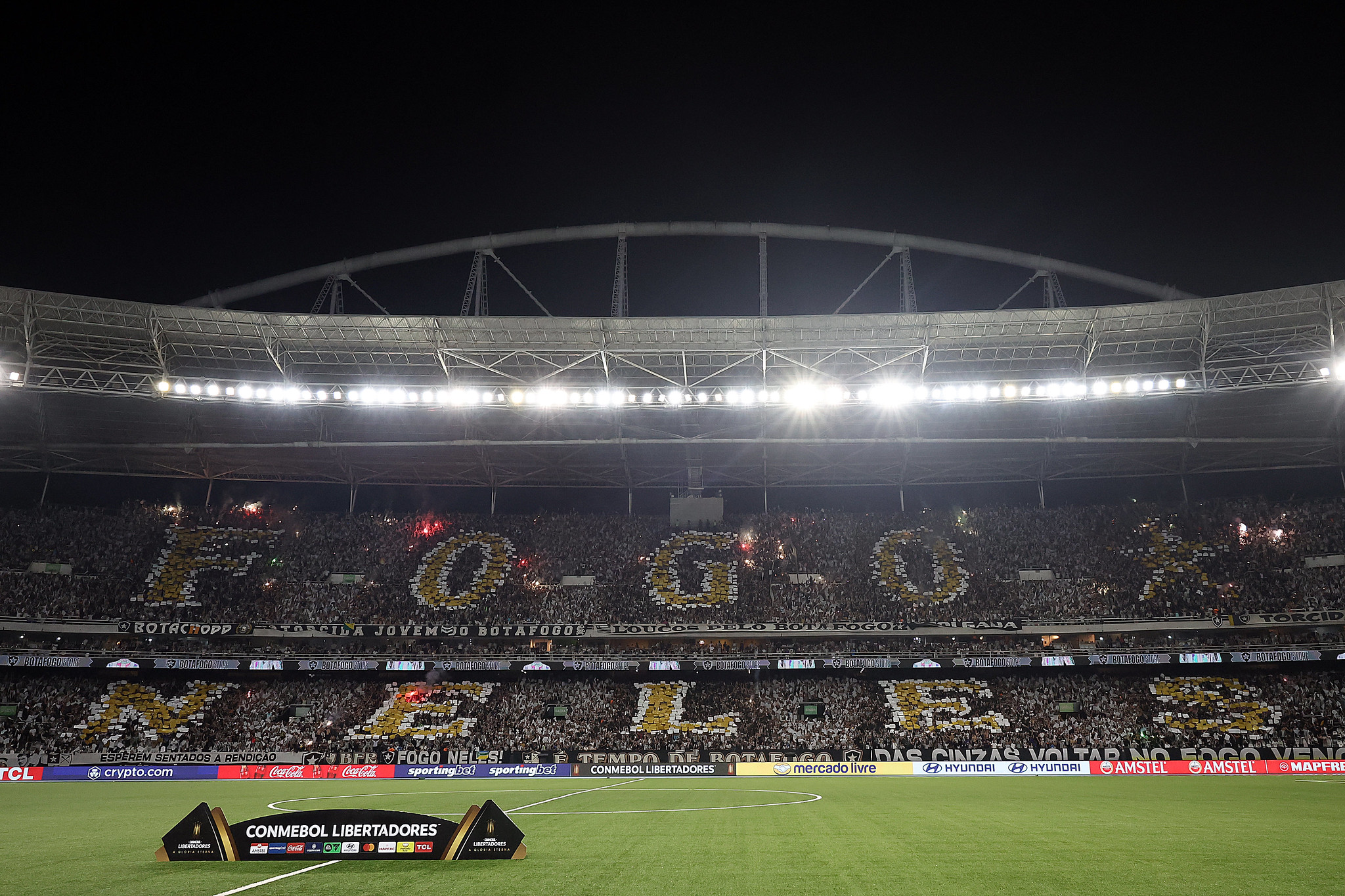 Mosaico. (Foto: Vitor Silva/Botafogo)