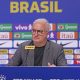 Dorival Júnior durante coletiva. (FOTO: RAFAEL RIBEIRO/CBF)