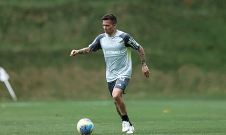 Bernard deve jogar pelo Atlético-MG. (Foto: Pedro Souza/Atlético)