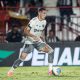 Paulo Vitor em ação contra o Atlético-GO. Foto: Pedro Souza | Atlético-MG