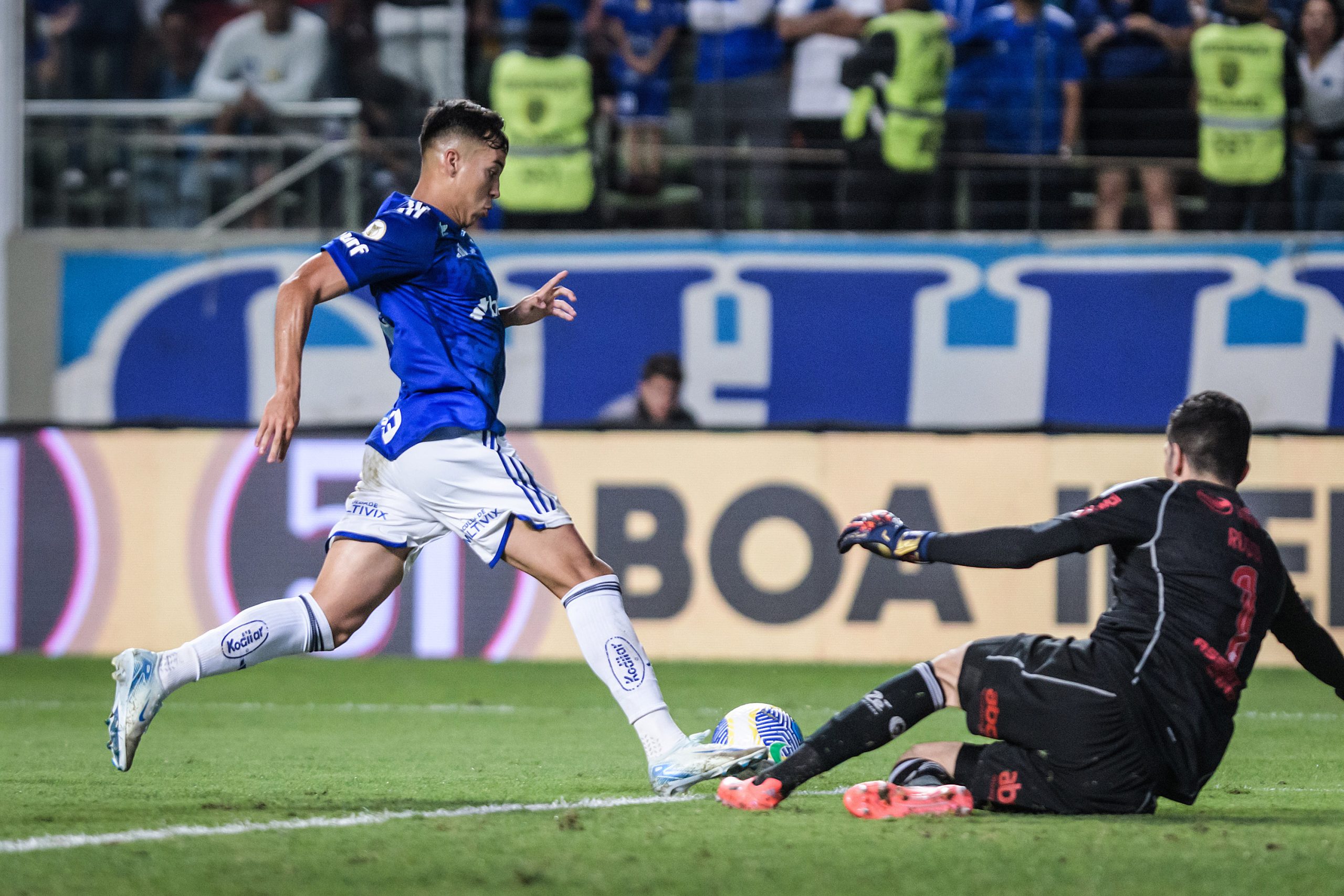 Cruzeiro perde para o Flamengo. (Foto: Gustavo Aleixo/Cruzeiro)