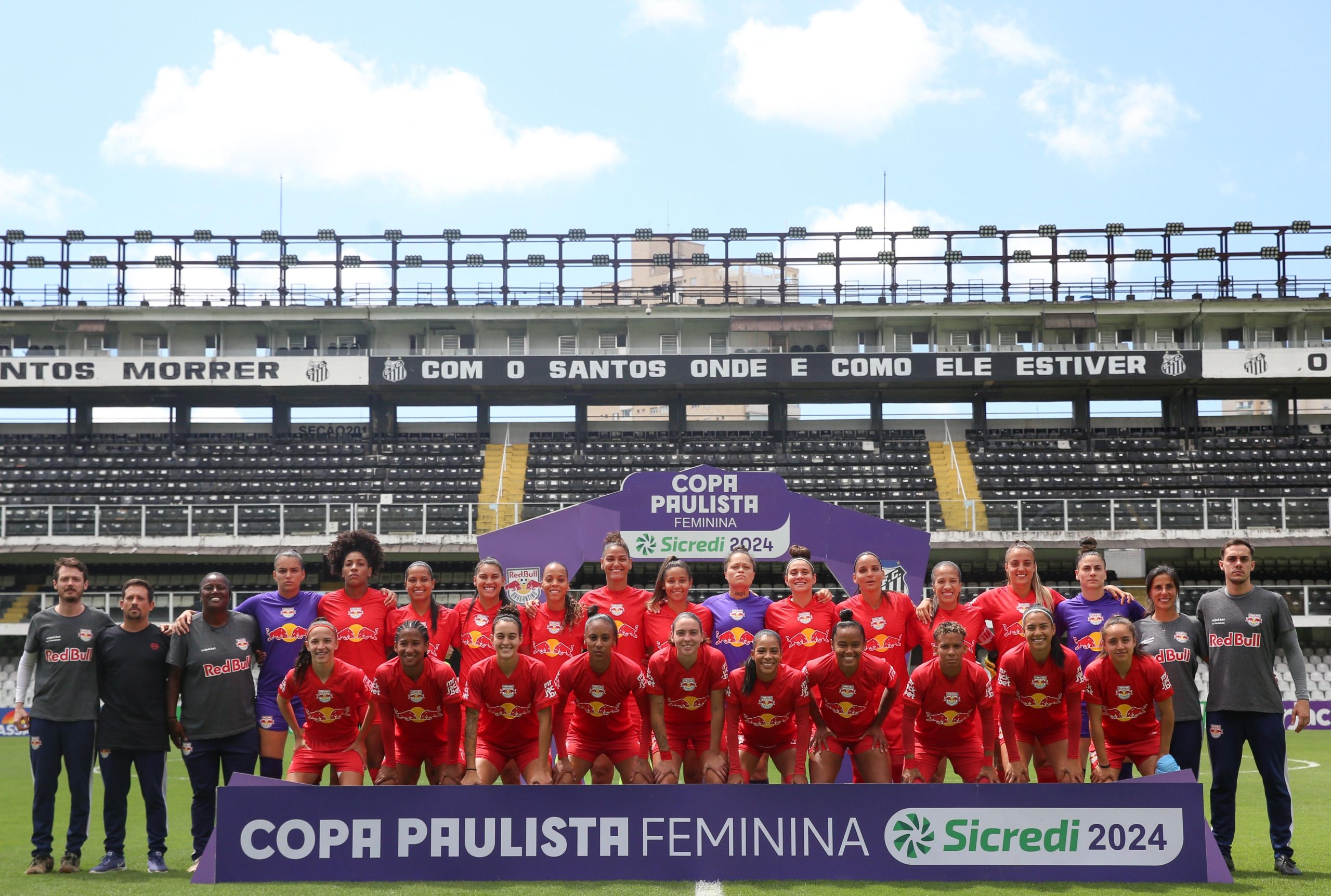 Jogadoras das Bragantinas. (Foto: Ari Ferreira/Red Bull Bragantino)