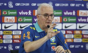 Coletiva de Dorival Junior. ( Foto: Rafael Ribeiro/CBF)