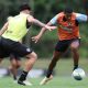 Treino Botafogo nesta quinta-feira (Foto: Vítor Silva/Botafogo)