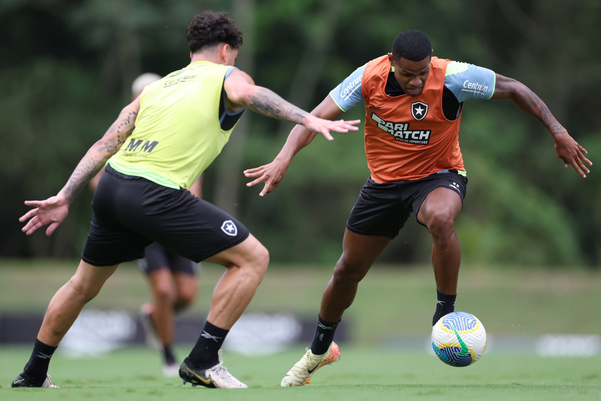 Treino Botafogo nesta quinta-feira (Foto: Vítor Silva/Botafogo)