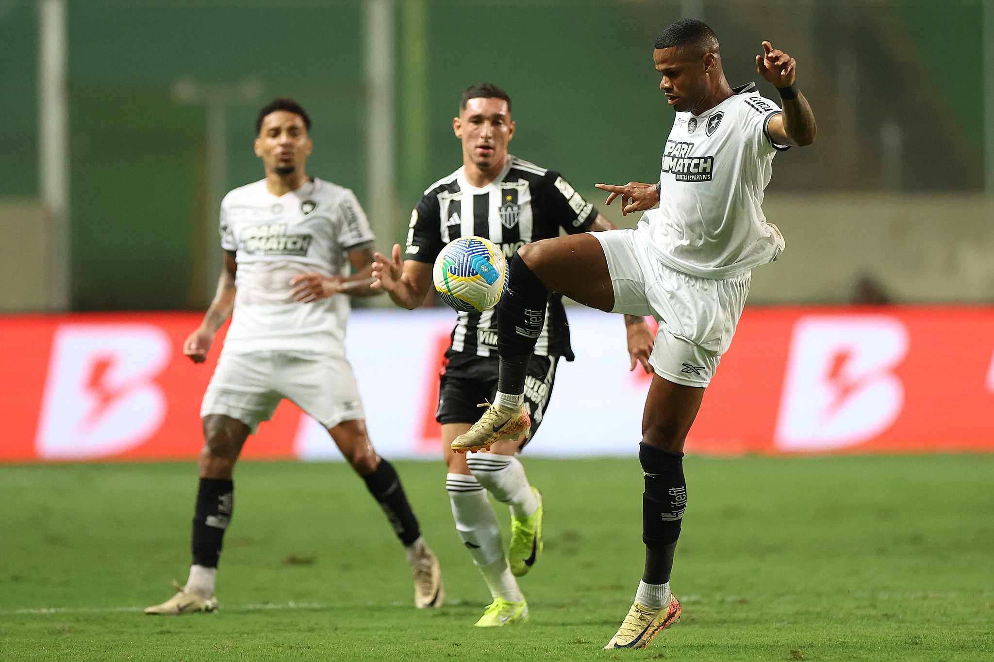 Júnior Santos. (Foto: Vitor Silva/Botafogo)