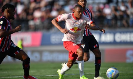 Red Bull Bragantino e São Paulo empataram por 1 a 1. (Foto: Ari Ferreira/Red Bull Bragantino)