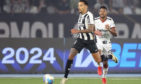 Botafogo x Vitória. (Foto: Vitor Silva/Botafogo)