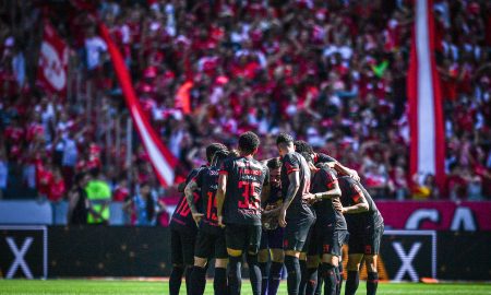 Jogadores do Red Bull Bragantino. (Foto: Ari Ferreira/Red Bull Bragantino)