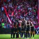 Jogadores do Red Bull Bragantino. (Foto: Ari Ferreira/Red Bull Bragantino)