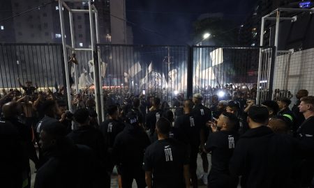 Festa da torcida do Botafogo. (Foto: Vitor Silva/Botafogo)