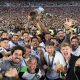 Jogadores do Botafogo comemorando. (Foto: Vitor Silva/Botafogo)