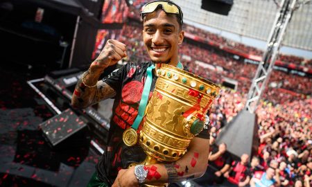 Brasileiro do Leverkusen (Foto: @Bayer04Fussball)