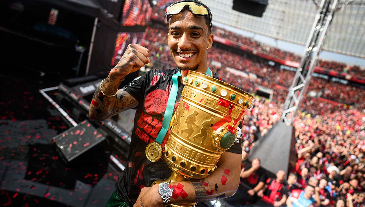 Brasileiro do Leverkusen (Foto: @Bayer04Fussball)