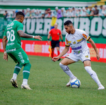 Novorizontino domina Chapecoense fora de casa (Foto: Ozzair Júnior/Reprodução: Novorizontino)