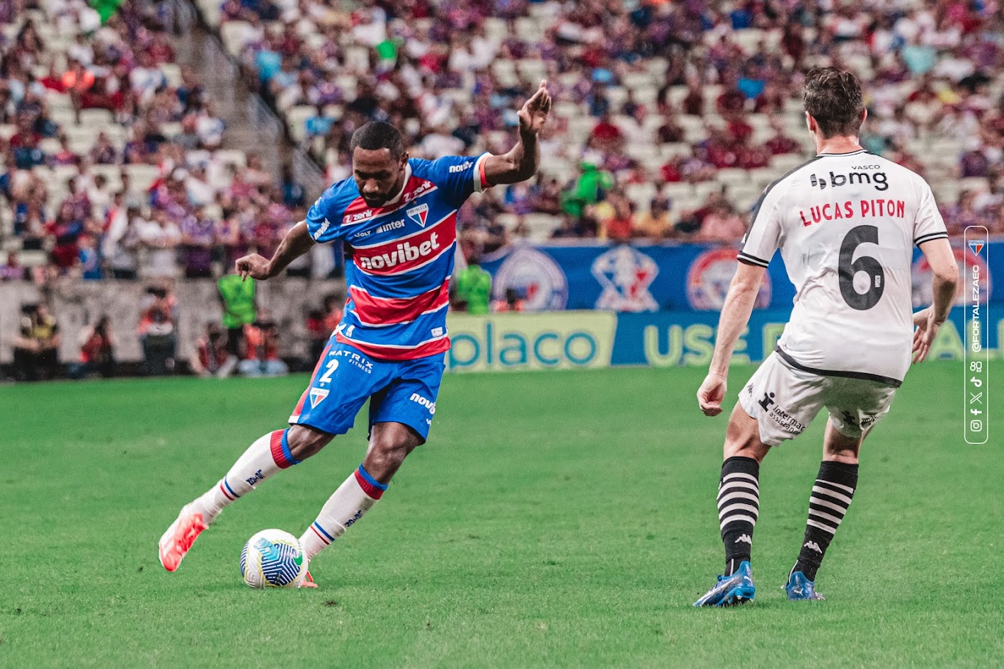 Fortaleza x Vasco (Foto: Mateus Lotif/FEC)