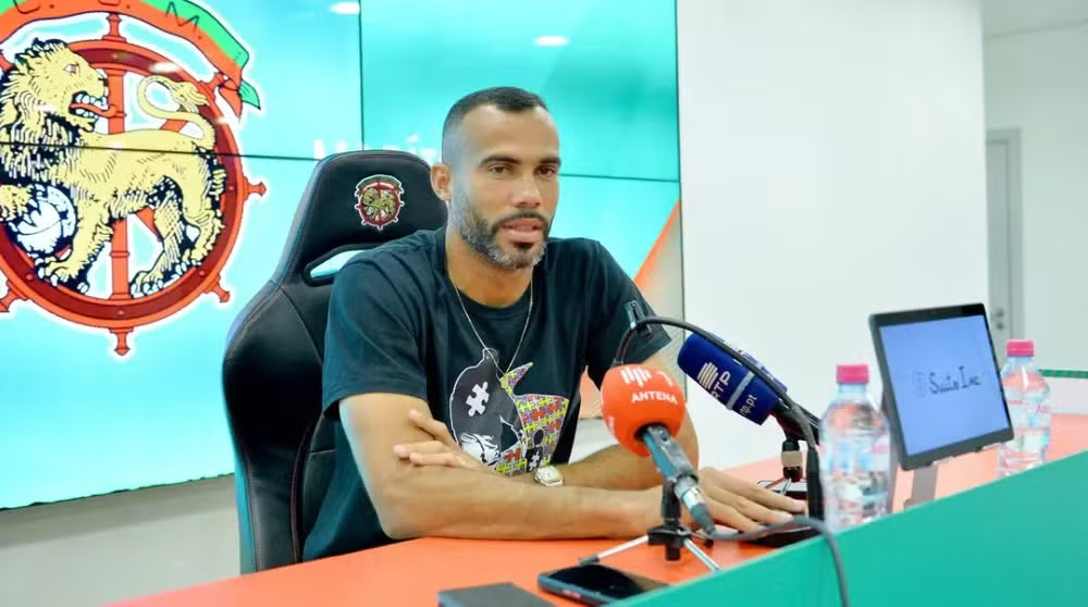 Fransérgio, jogador brasileiro do Marítimo. (Foto: Divulgação/Marítimo)