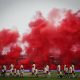 Jogadores do Red Bull Bragantino. (Foto: Ari Ferreira/Red Bull Bragantino)