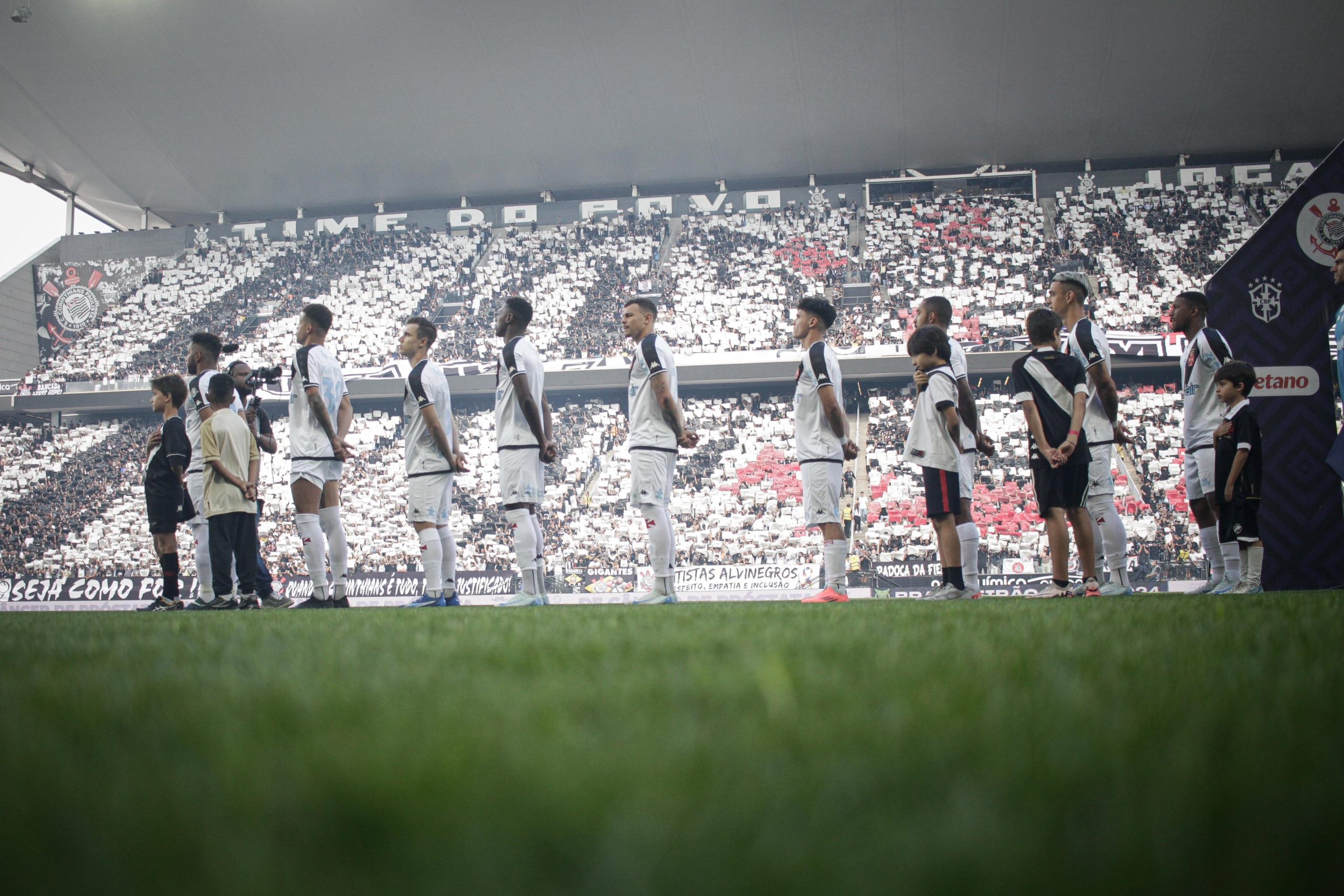 Vasco perder por 3 a 1 para o Corinthians no reencontro com Ramón Díaz (Foto: Matheus Lima/ Vasco)