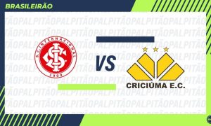 Internacional x Criciúma - Brasileirão (Arte: ENM)