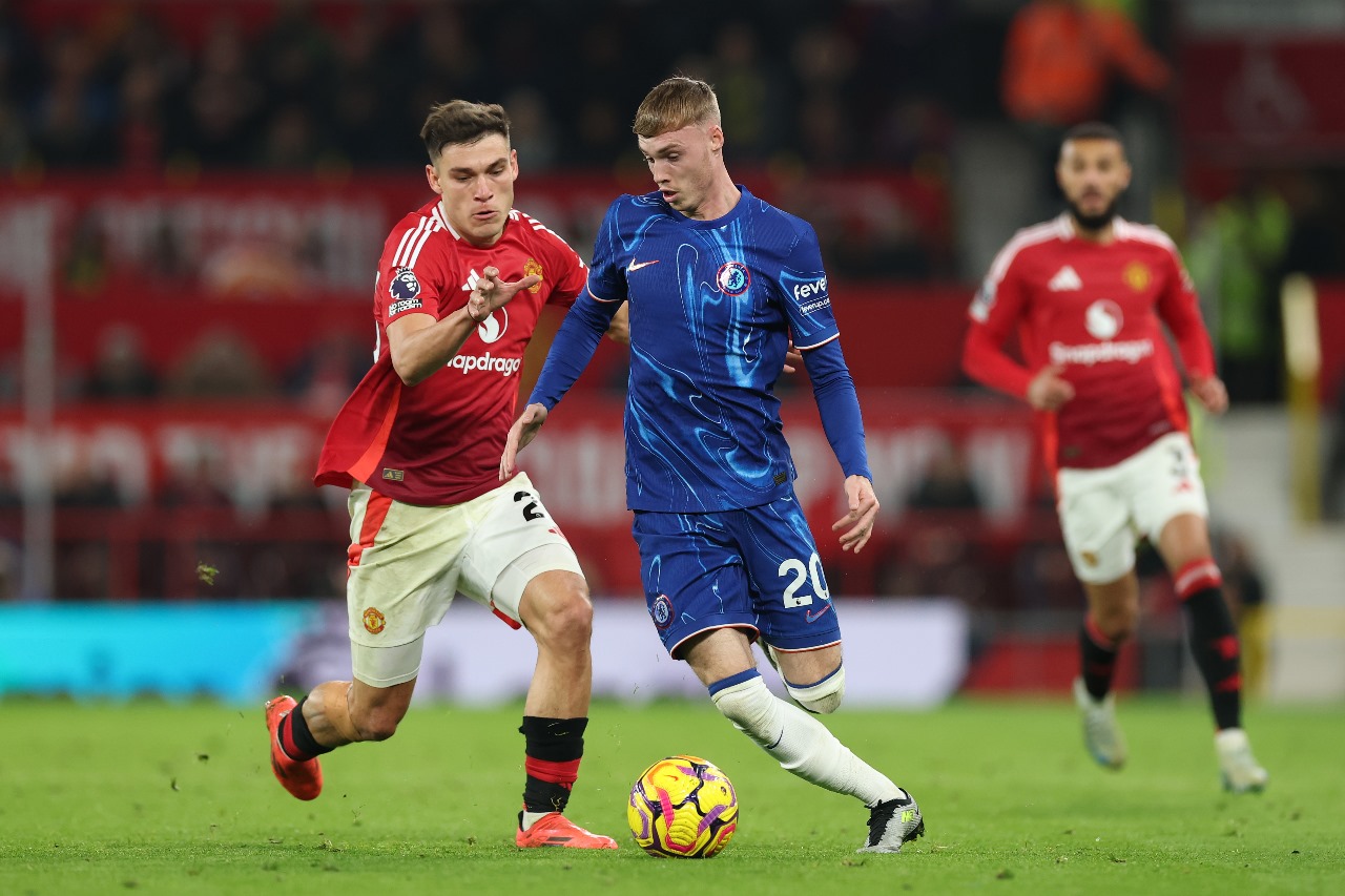 Manchester United x Chelsea. (Foto: Carl Recine/Getty Images)