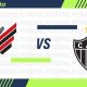 Athletico vai enfrentar o Atlético-MG (Arte: ENM)