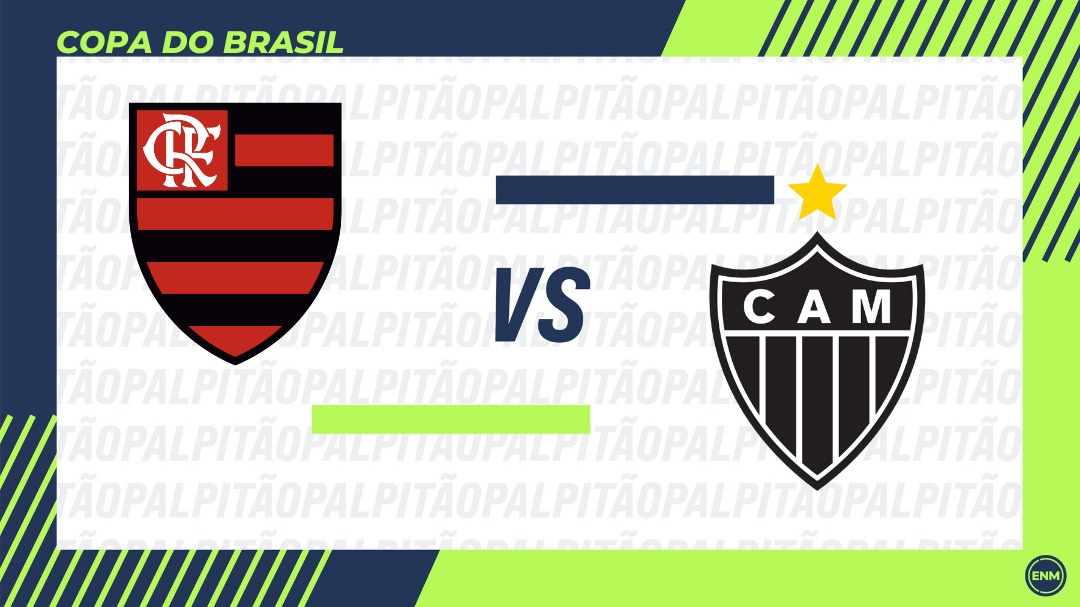 Flamengo e Atlético fazem primeiro confronto da final da Copa do Brasil.