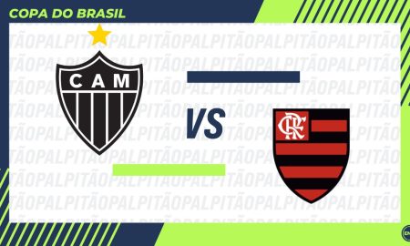 Atlético-MG enfrenta o Flamengo pela Copa do Brasil. (Foto: Arte/ENM)