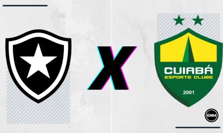 Palpitão do jogo entra Botafogo e Cuiabá (Arte: ENM)