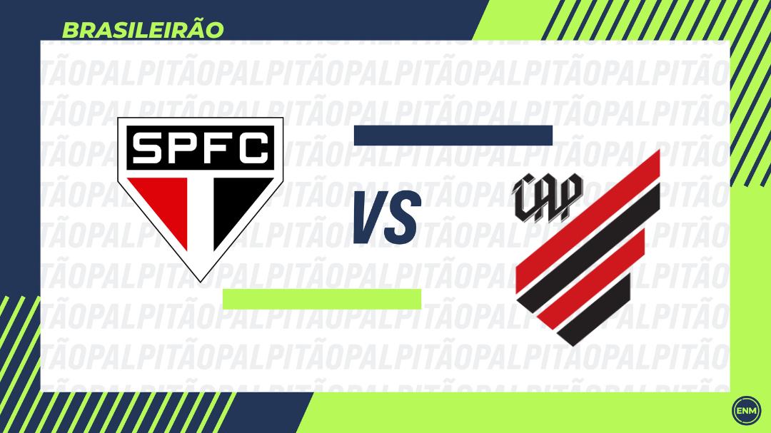 Palpite de São Paulo x Athletico Paranaense (foto: arte/ ENM)