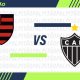 Flamengo e Atlético-MG voltam a se encontrar após decisão da Copa do Brasil (Arte: ENM)