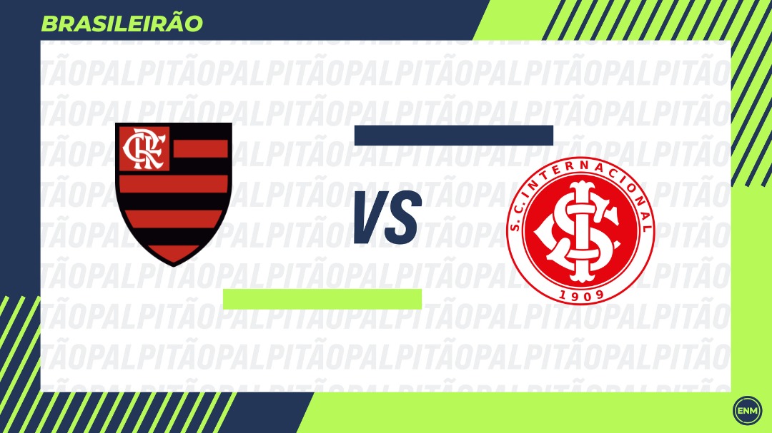 Arte: ENM - Palpitão Flamengo x Internacional 30/11