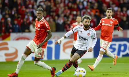 Flamengo x Internacional (Foto: Marcelo Cortes/Flamengo)