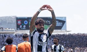 Augusto Melo garante permanência de Yuri Alberto no Corinthians em 2025. (Foto: Rodrigo Coca/Agência Corinthians)