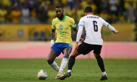 Gérson teve bom desempenho pelo Brasil (Foto: Pedro Vilela/Getty Images)