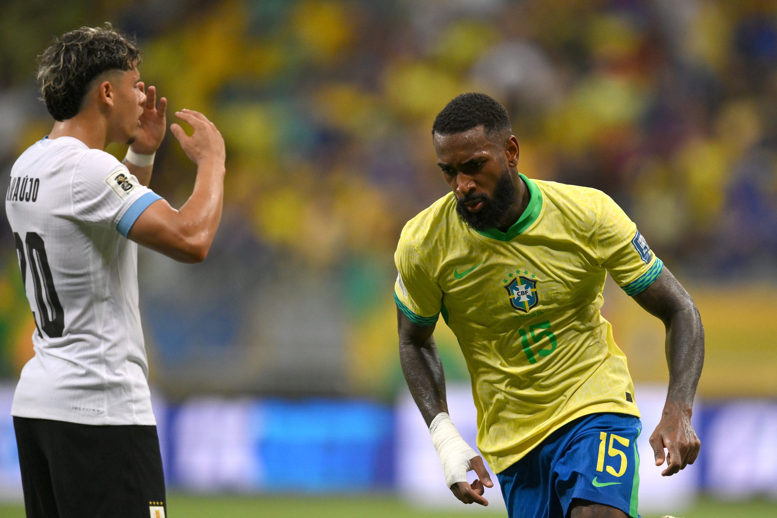 Gerson fez o gol do Brasil. (Foto: Pedro Vilela/Getty Images)