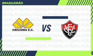 Criciúma x Vitória - Brasileirão (Arte: ENM)