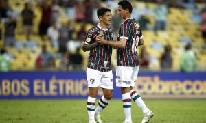 Cano e Ganso pelo Fluminense. (Foto: Wagner Meier/Getty Images)