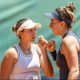 Ingrid Martins cde cinza e Francisca de branco (Foto: IEB Argentina Open)